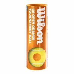 Wholesale 🔥 Wilson U.S. Open Orange Tournament Tennis Balls Orange 💯