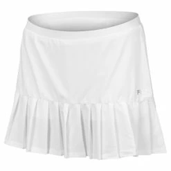 Budget 🔔 FILA 👩 Women's Pleated Skort White 😍