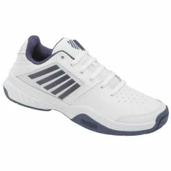 New 🌟 K-Swiss Court Express Men's Court 👞 Shoes White/Navy ⌛