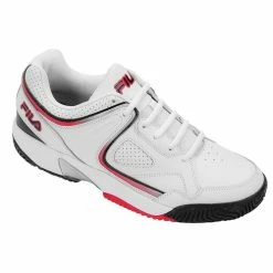 Top 10 🎉 FILA Rovello Men's Court 👞 Shoes White/Red/Black 🎉
